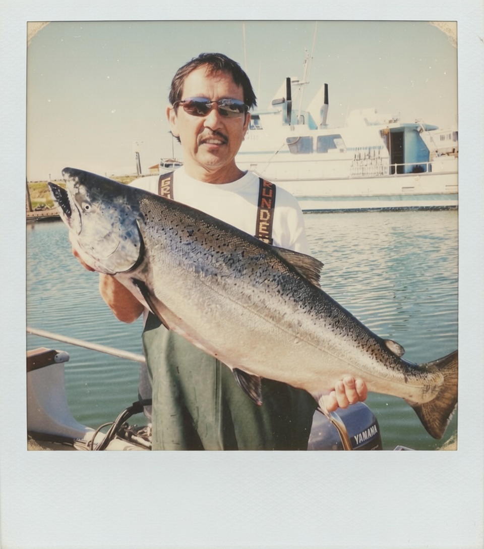 Dr. Gordon Yamaguchi fishing